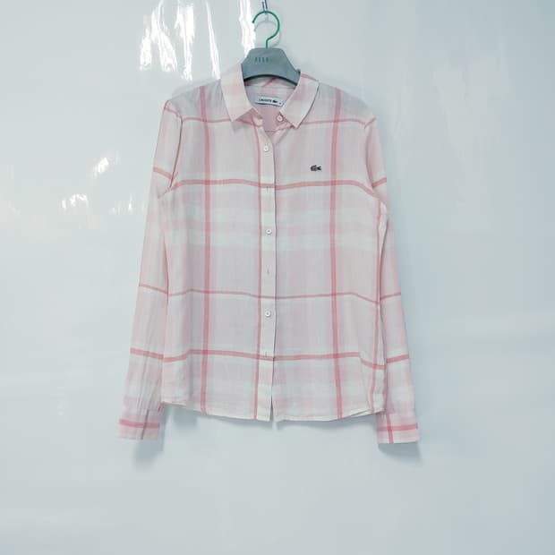 LACOSTE 라코스테 마소재 긴팔셔츠남방