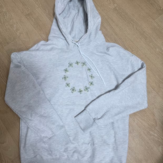 르모호 비비 후드티 멜란지 그레이 S(기은세 착용)