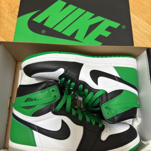 조던1 하이 럭키그린 270
