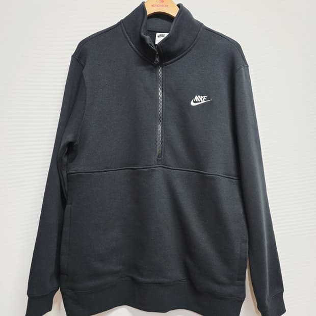 나이키 남성 하프 집업 탑 기모