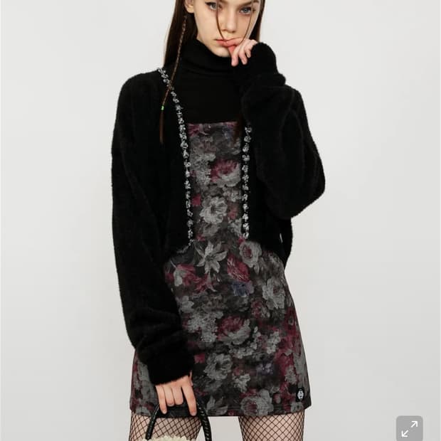 시티브리즈 가디건 블랙