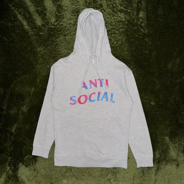 [M] 안티소셜 소셜클럽 20FW 펑키 포레스트 후디 멜란지