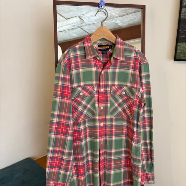 랄프로렌 럭비 체크 셔츠