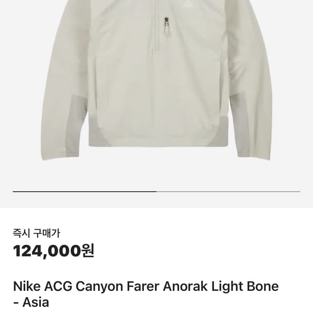 나이키 ACG 캐넌페어러 아노락