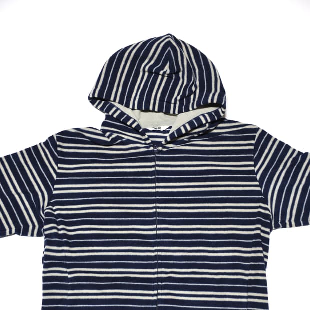 [JPN]Uniqlo Striped Fleece zipup hoodie