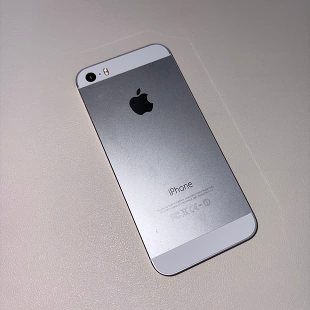 아이폰 5s 실버 16gb 카메라 일부 하자