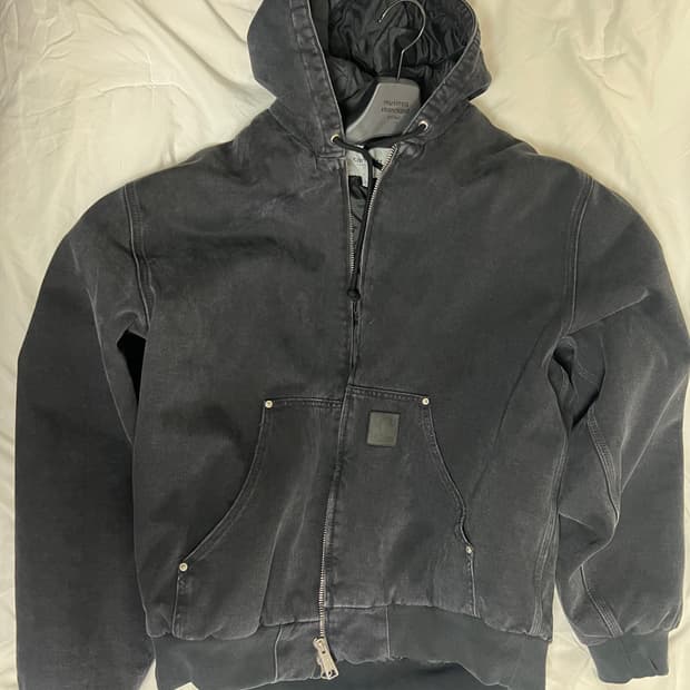 [ L] 칼하트 WIP OG 액티브 리벳 자켓 블랙