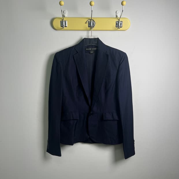 랄프로렌 네이비 테일러드 블레이저 자켓