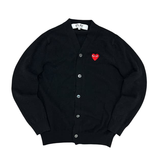 꼼데가르송 레드와펜 가디건(XL)