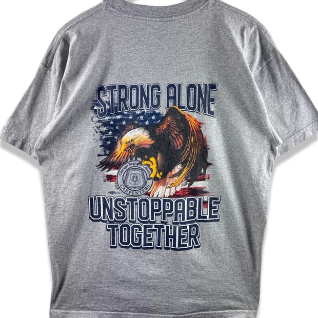 90S 미국제조 성조기 반팔티셔츠2299