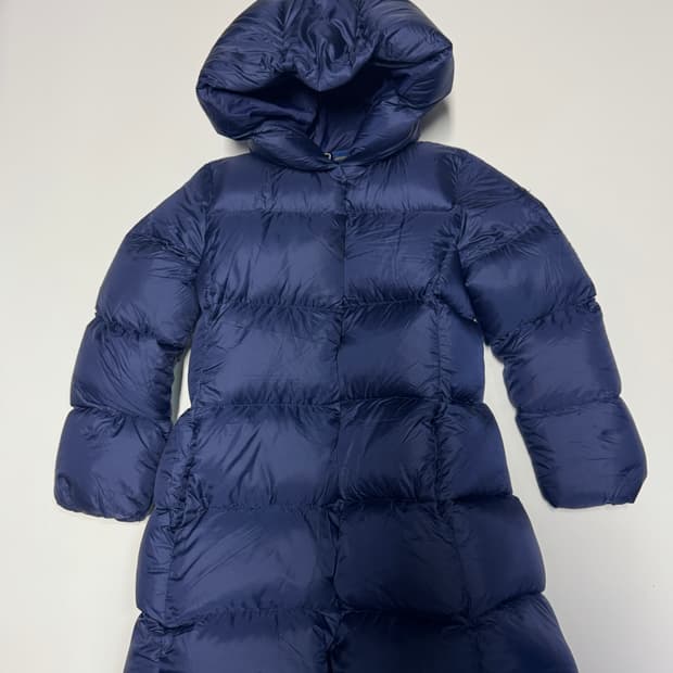 정품 폴로 랄프로렌 키즈 푸퍼 후드 롱 패딩 6