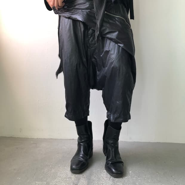 릭오웬스 11ss ”ANTHEM“ 나일론 멤피스 쇼츠
