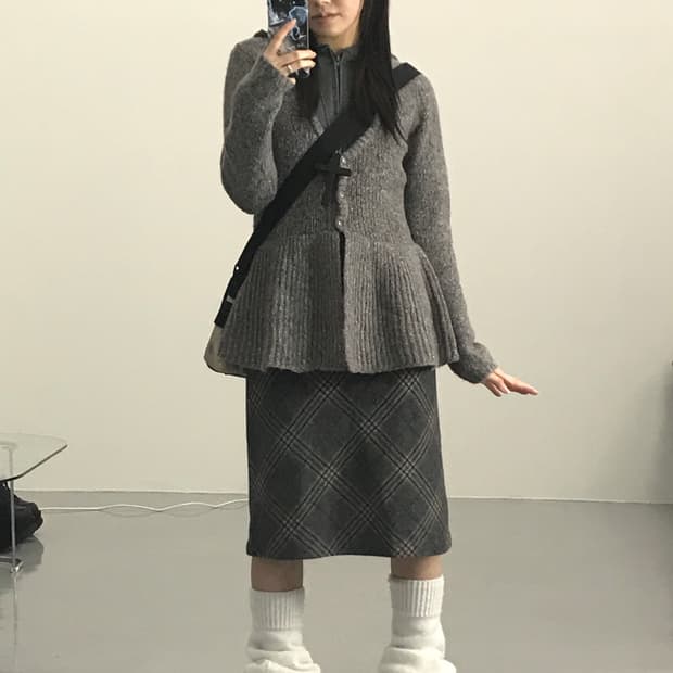 As Know As Pinky Acrylic Cardigans