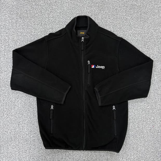 실측 지프 후리스 집업 자켓 0312J