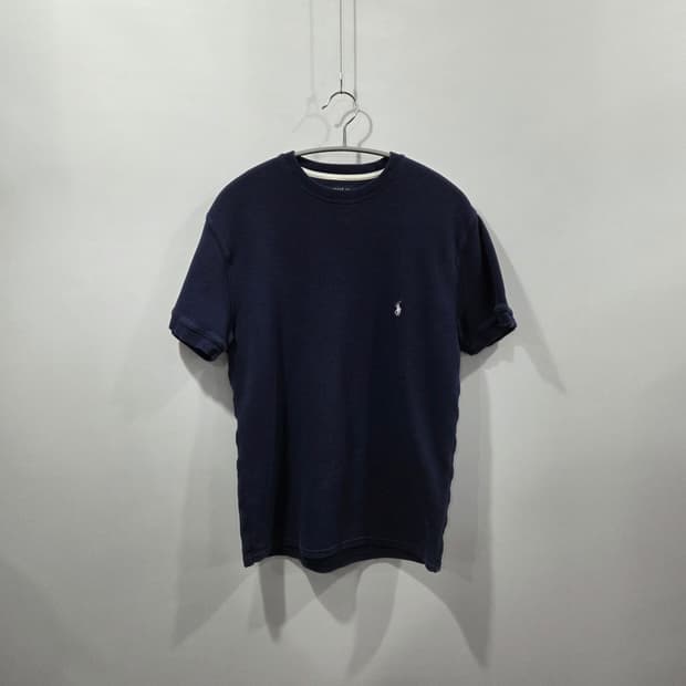 폴로랄프로렌 네이비 와플 반팔티 M 