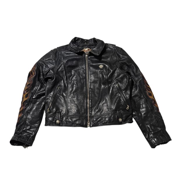 할리데이비슨 플레임 이글 레더자켓[XL]