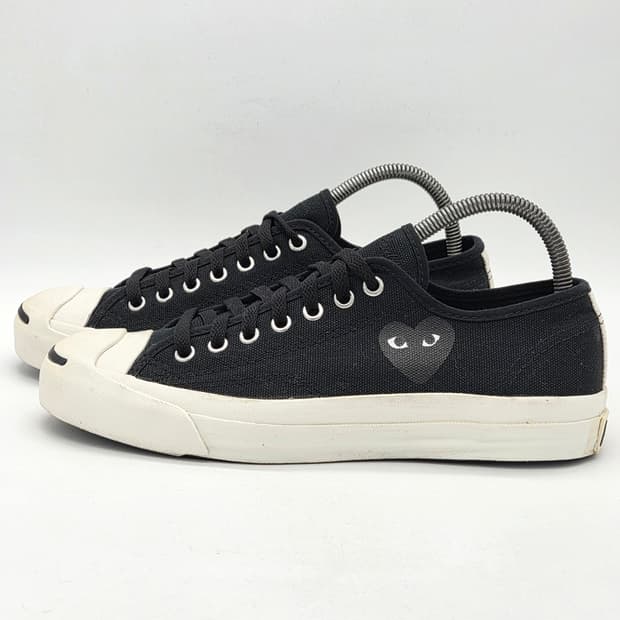  컨버스 X 꼼데가르송 플레이 잭퍼셀 블랙 (265) 