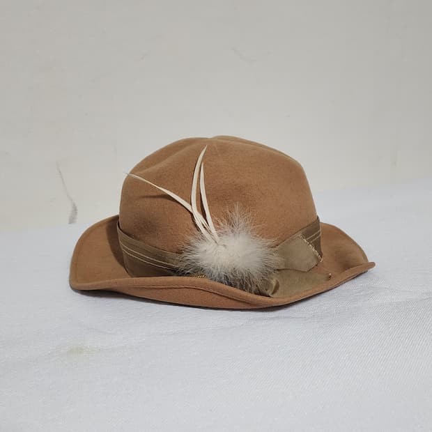 USA DOESKIN 여성 울 페도라