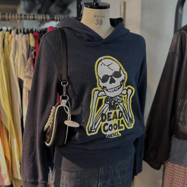 Diesel Dead Cool Skull Hoodie