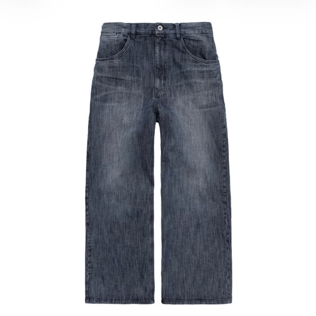 [2] 폴리테루 에이지드 고시마데님 워시드미드인디고