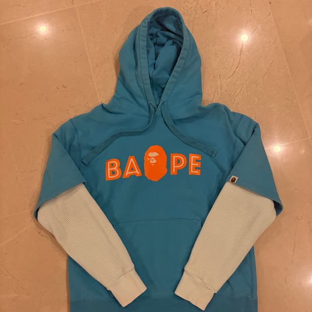 베이프 레이어드 후디 MADE IN JAPAN🇯🇵