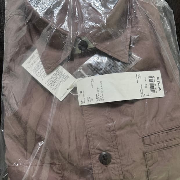 유니클로 u 유틸리티 오버셔츠