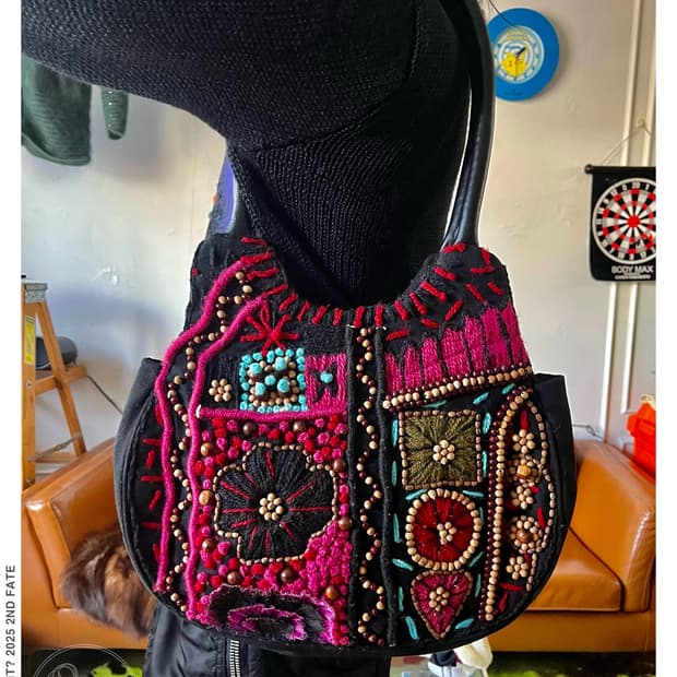 Indian Vintage Oriental 3D Shoulder Bag