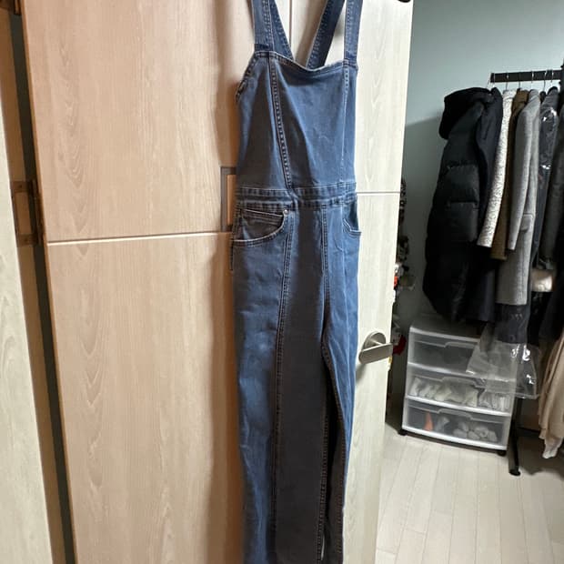 빌라봉 랭글러 콜라보 데님 멜빵 원피스 26