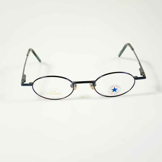 90s CONVERSE 슬림 오벌 메탈 프레임 빈티지 안경