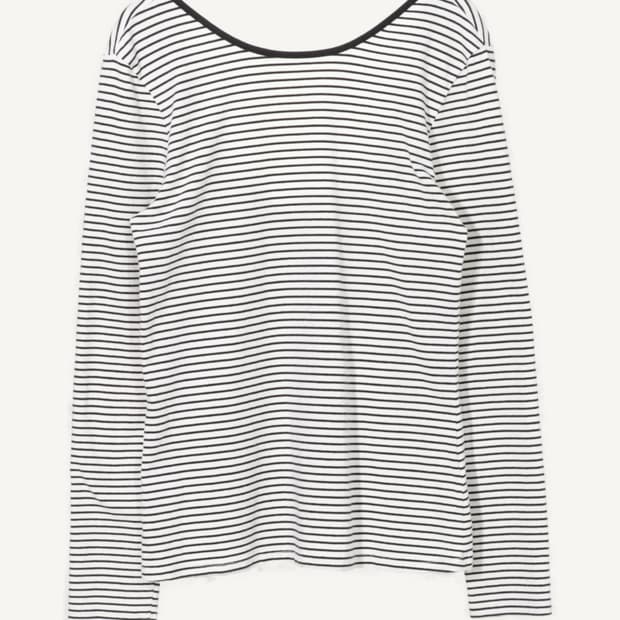  cos 스트라이프 롱슬리브 M