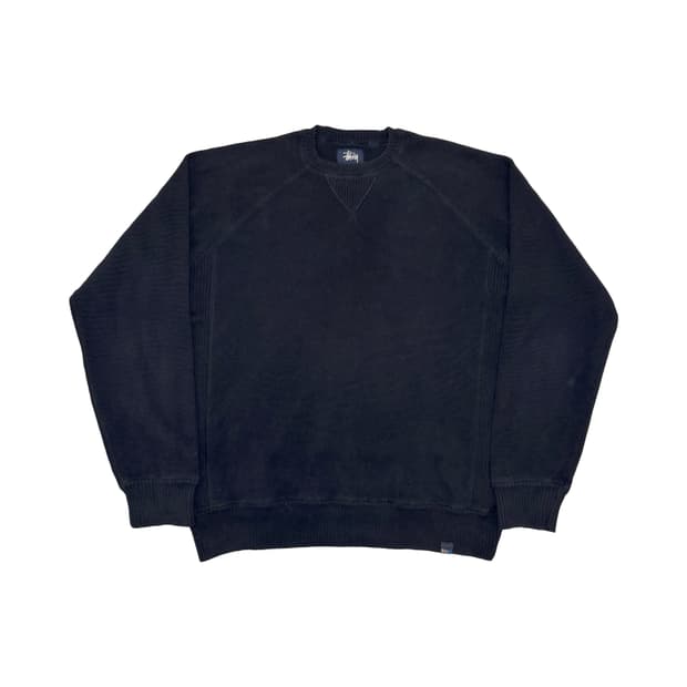 00‘s 올드 스투시 코튼 니트 스웨터
