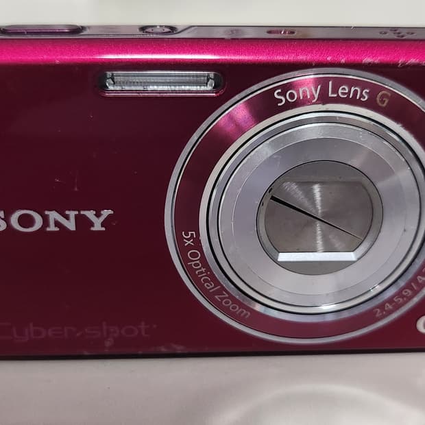 SONY CYBERSHOT DSC-W380 빈티지 디지털카메라