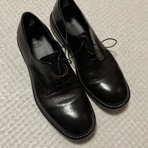 GRDS 그라더스 블루처 08 레더 더비 슈즈 브라운