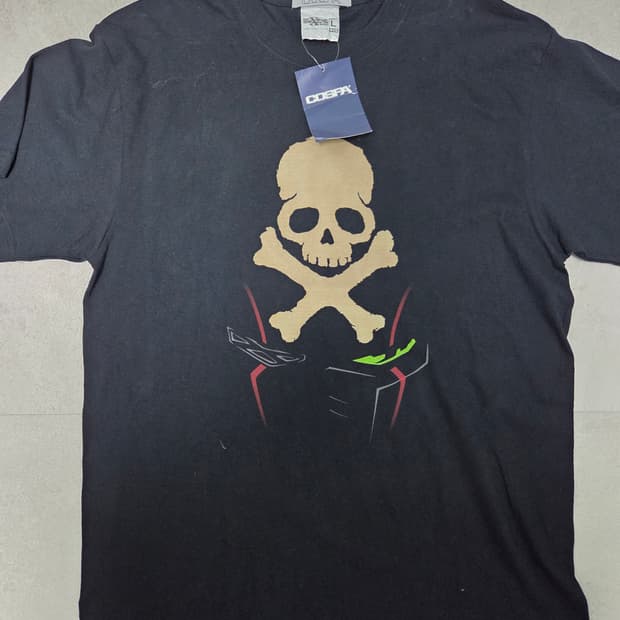 코스파(COSPA) 기동전사 크로스본 건담 해골 프린팅 티셔츠