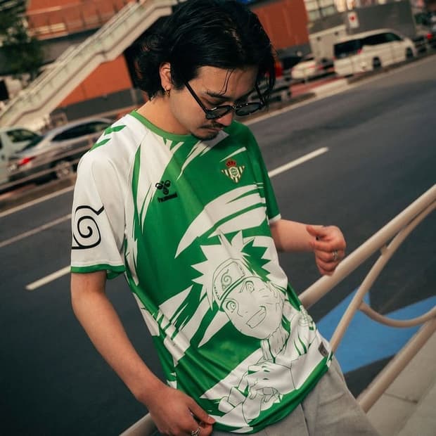 나루토 커스텀 레알베티스 축구유니품 oem