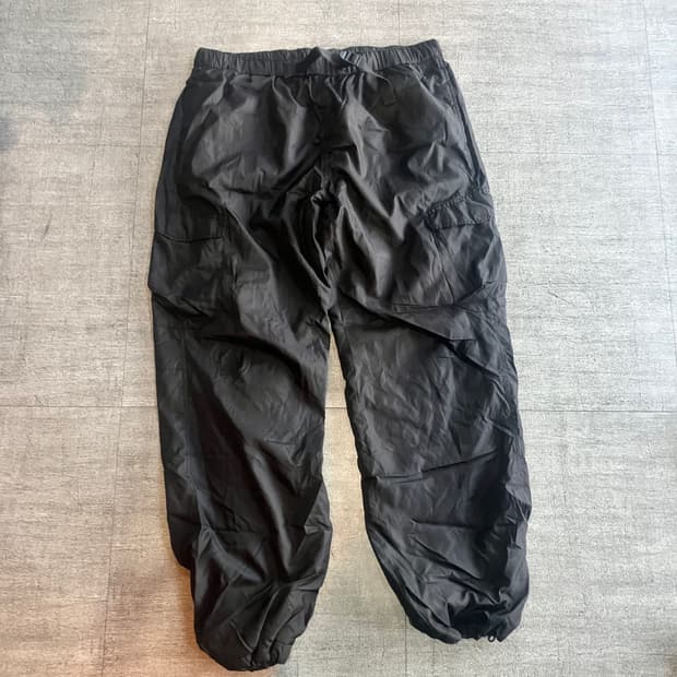 일본빈티지 올드스쿨스트릿 벨트 패딩팬츠