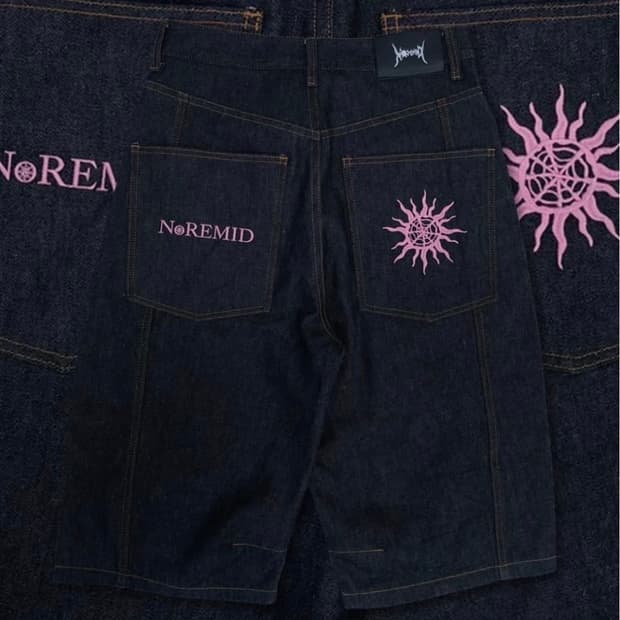 Noremid baggy jorts L