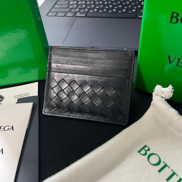 보테가 베네타 카드지갑 S급 (크림정품인증제품)