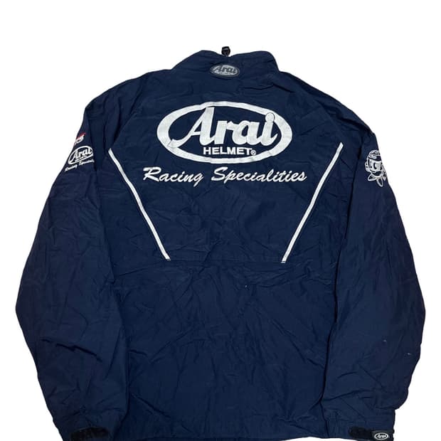Arai 아라이 네이비 레이싱 바람막이