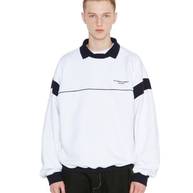 라이풀 맨투맨 스웻셔츠 화이트 L