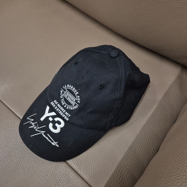 Y-3 아디다스 요지야마모토 볼캡