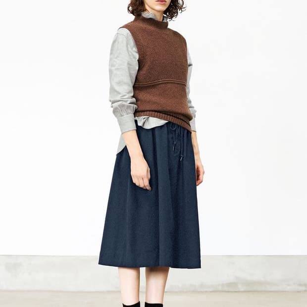 Margaret Howell Dry Lambs Wool knit vest