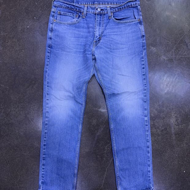 리바이스 511 연청 라이트 워싱 슬림 스트레이트핏 데님팬츠 34