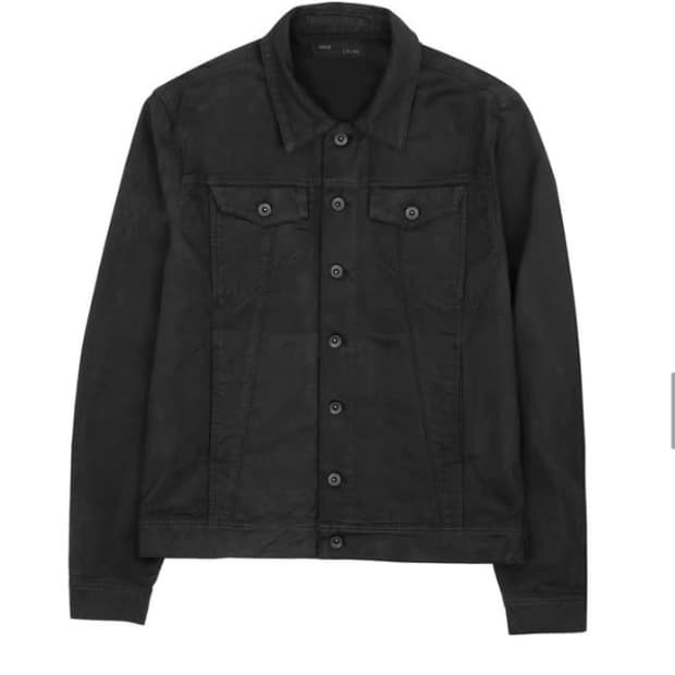 구매 bordr 보더 왁스 트러커 자켓 블랙 1-2사이즈