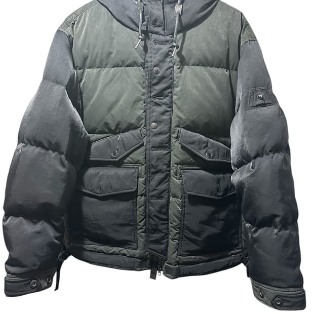 이스트로그x시리즈 밀리터리 다운 파카 m