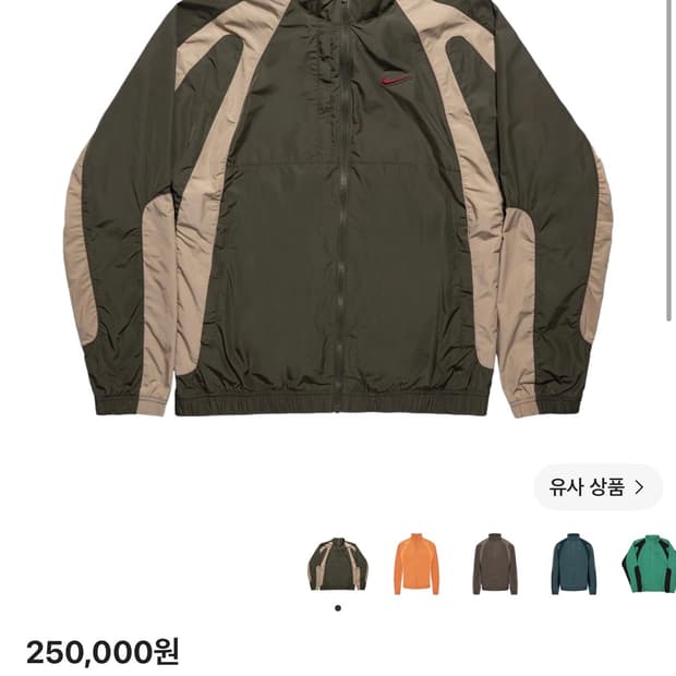 나이키 녹타 드레이크 바람막이 자켓