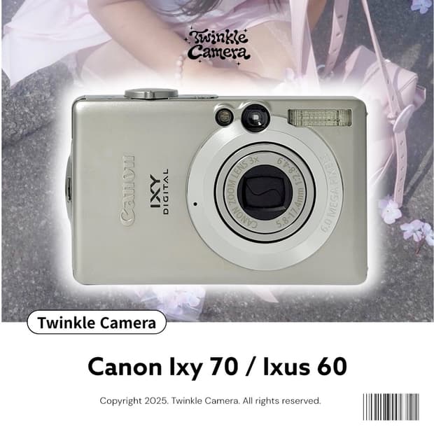 Canon ixy 캐논 익시 70 (익서스 60)