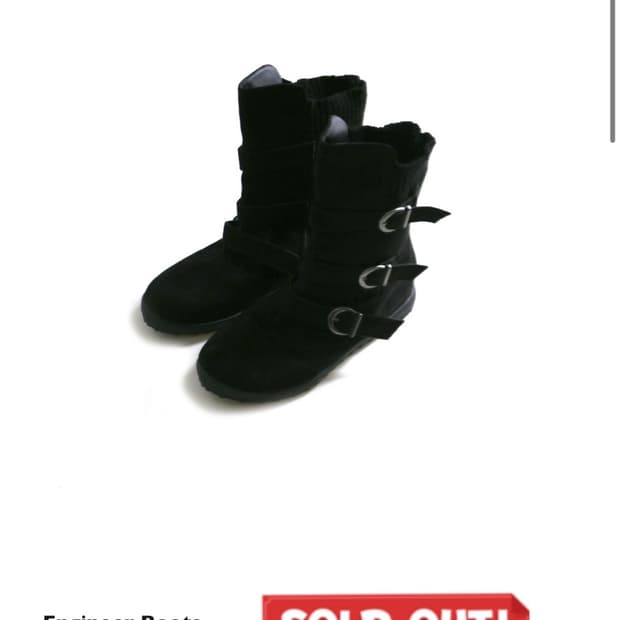 케미컬스포츠 engineer boots