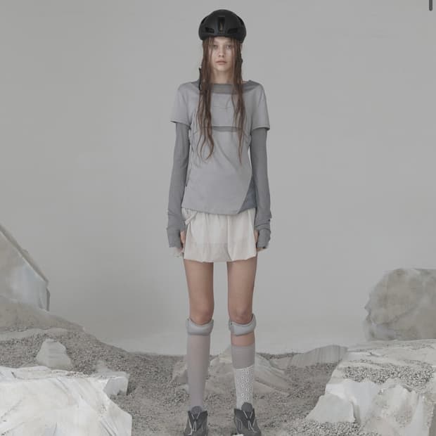 Layered Shoulder Strap Long Sleeves