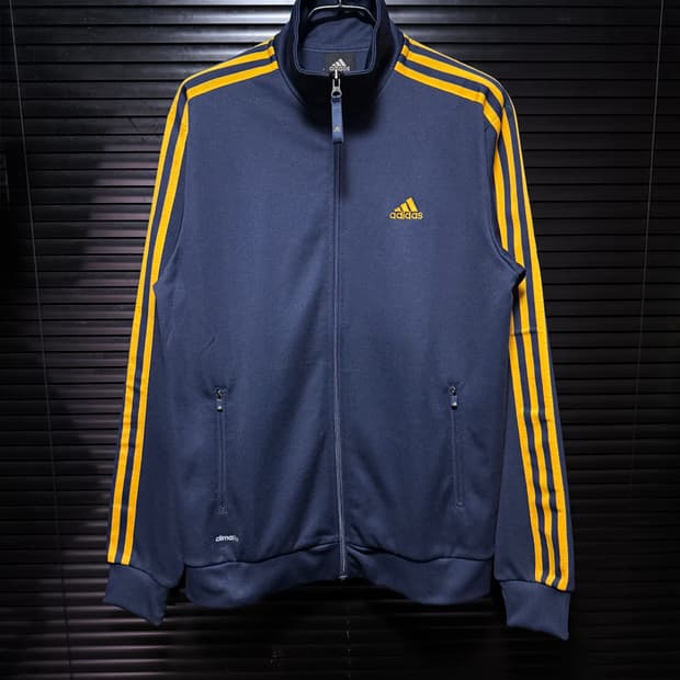 아디다스 클라이마라이트 져지 저지 트랙탑 올드스쿨 100 L 집업 삼선